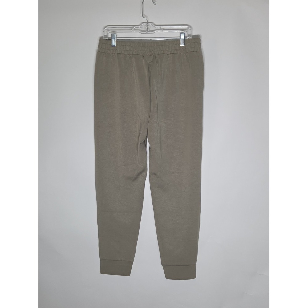 Avia Womens Scuba Knit Pleat Joggers Grey Fog Pockets Relaxed Fit  Size Medium - Picture 2 of 4